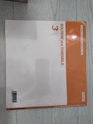 Libros piano Solfege and Ensemble 3