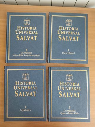 Colección a estrenar "Historia Universal Salvat"