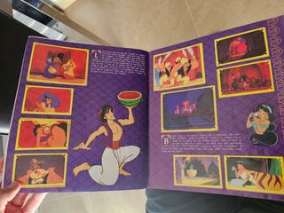 Aladdin álbum de cromos completo