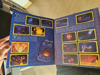 Aladdin álbum de cromos completo