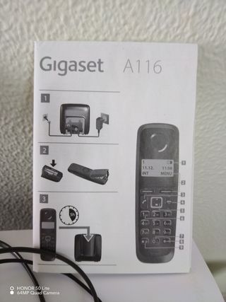 Telefono Inambrico con base de carga