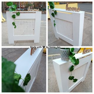 Cubre radiador con estanteria