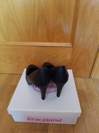 Zapatos tacón negros