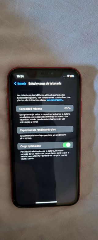 iphone XR rojo