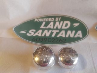 Pomos aluminio para cambio y Transfer