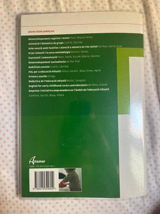 Libro autonomia personal i salut infantil