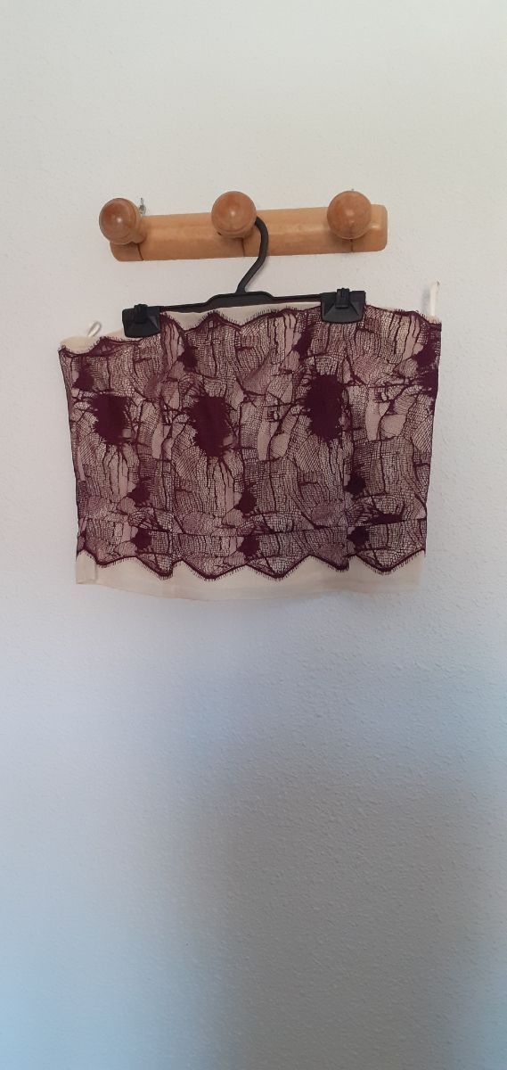 Conjunto de ceremonia mujer top- falda.