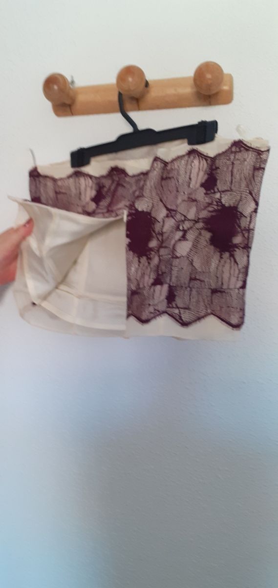 Conjunto de ceremonia mujer top- falda.