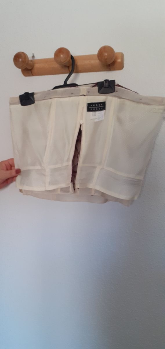 Conjunto de ceremonia mujer top- falda.