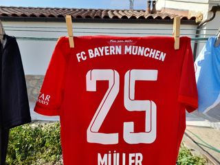 Camisetas futbol talla hasta 1,55cms