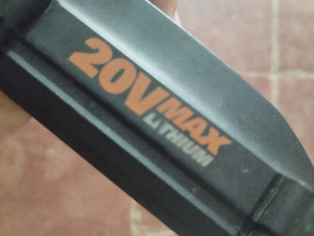 Segadora  worx bateria