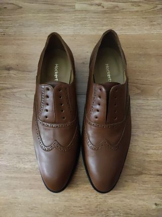 Increíbles zapatos Hockerty, piel caballero n°48