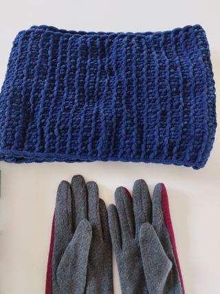 Guantes y bufanda