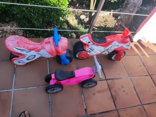 Motos equilibrio correpasillos