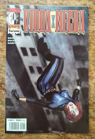 Comic Marvel Knights Viuda Negra