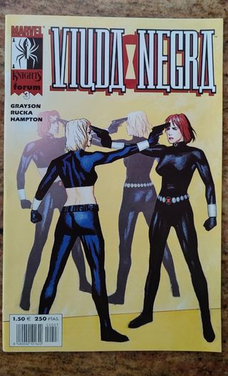 Comic Marvel Knights Viuda Negra