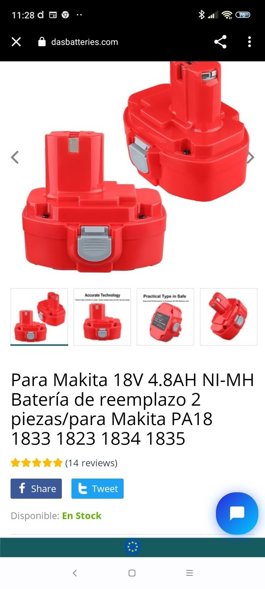 Taladro percutor makita
