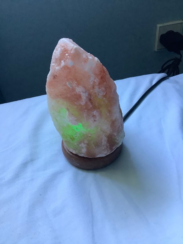 lámpara de sal usb cambia de color