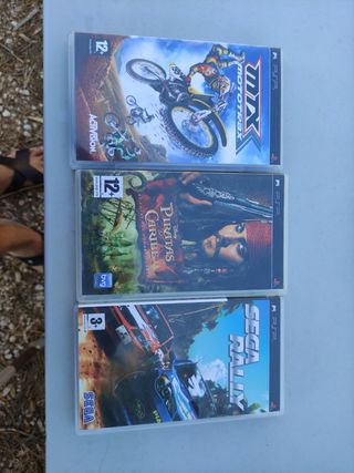 3 Juegos PSP
