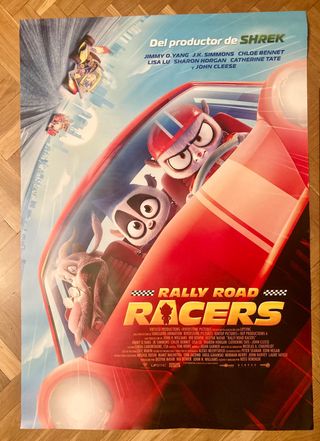 Poster Cine rally Road Racers