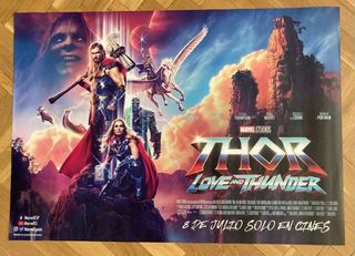 poster cine Thor. Chris Hemsworth