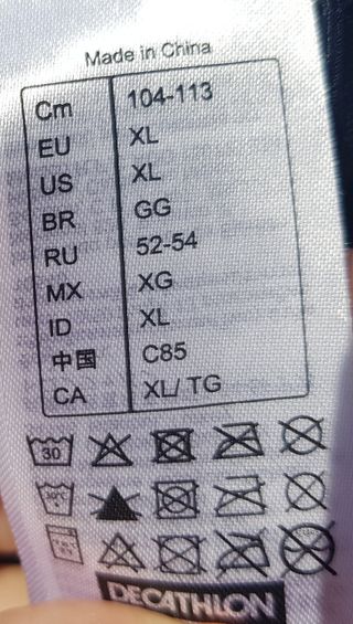 Sujetador deportivo.