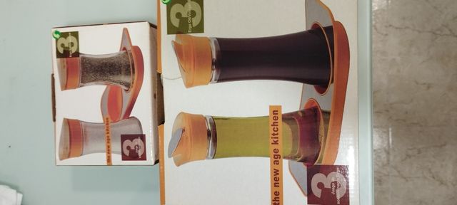 Set vinagrera-aceitera-salero-pimentero