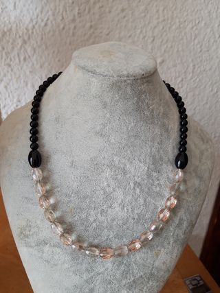 Gargantilla ónix plata 925