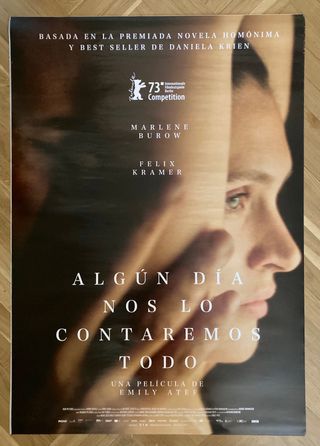 Poster  cine algún día nos lo contaremos todo