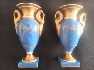 Jarrones Sevres siglo XIX.
