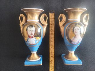 Jarrones Sevres siglo XIX.