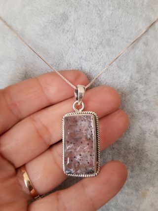 COLGANTE CUARZO CHAMANICO  PLATA 925