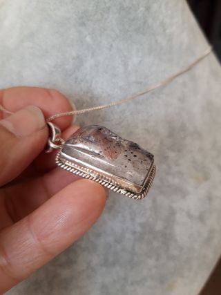 COLGANTE CUARZO CHAMANICO  PLATA 925