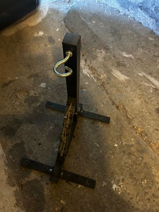 Soporte pared saco de boxeo