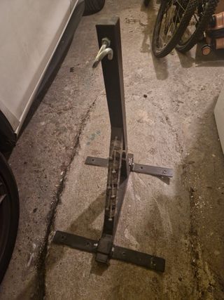 Soporte pared saco de boxeo