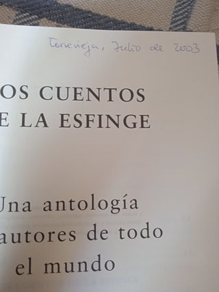 LOS CUENTOS DE LA ESFINGE