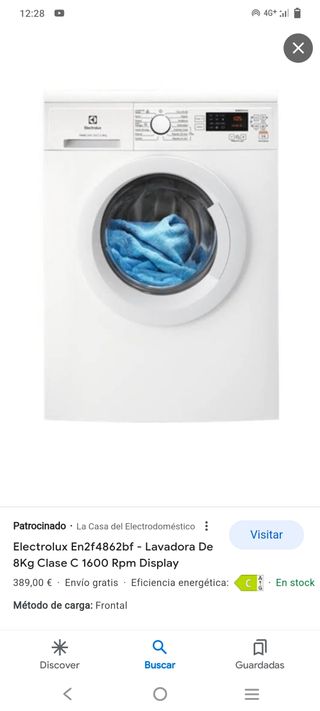 Lavadora Electrolux EA2F6820CF despiece
