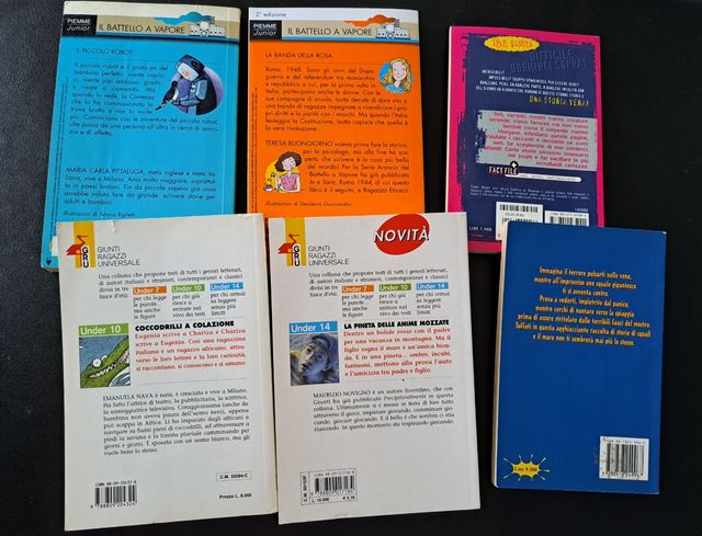Lotto libri per ragazzi