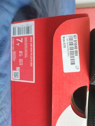 Nike Air Max plus III (GS)  n.40