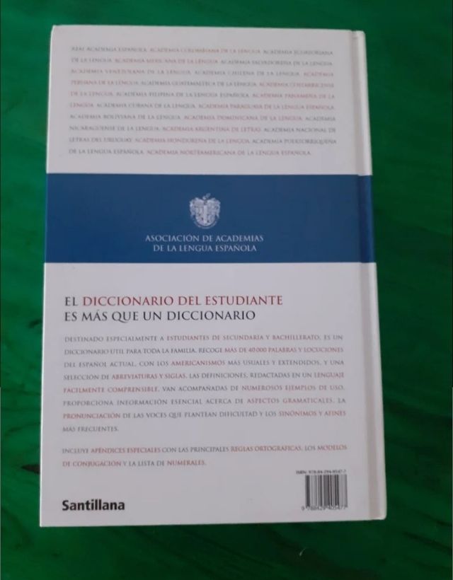 Diccionario del estudiante. RAG