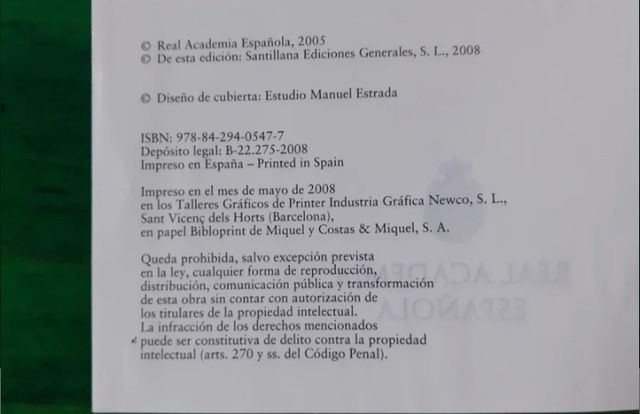 Diccionario del estudiante. RAG