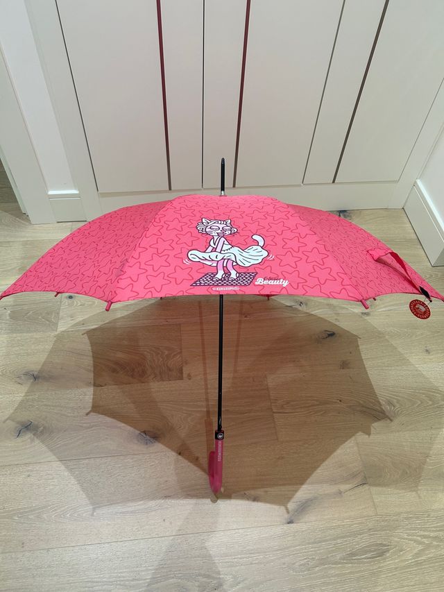 Paraguas rosa