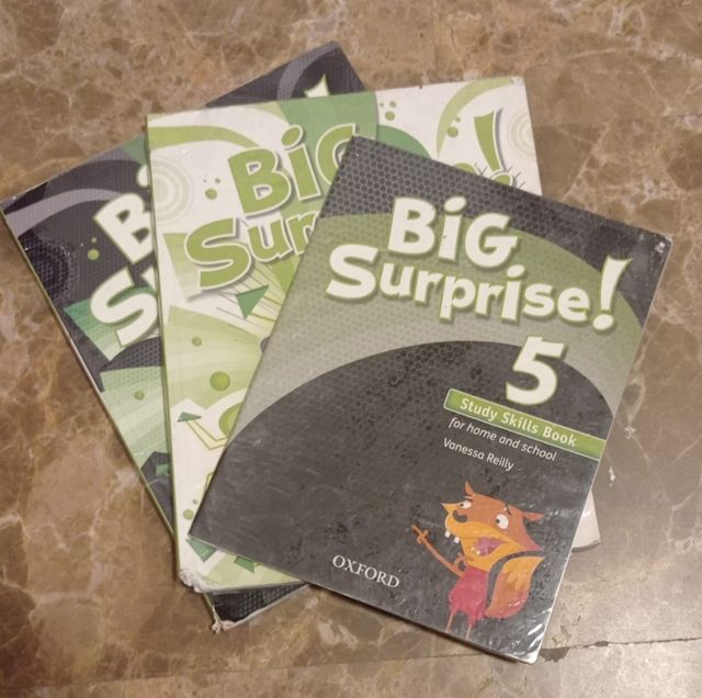 Libro de Inglés Big Surprise 5