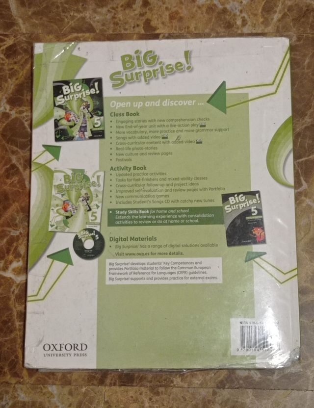 Libro de Inglés Big Surprise 5
