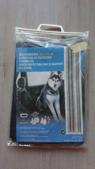 MANTA PROTECTORA ASIENTO MALETERO COCHE MASCOTAS