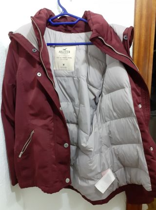Anorak plumas Hollister