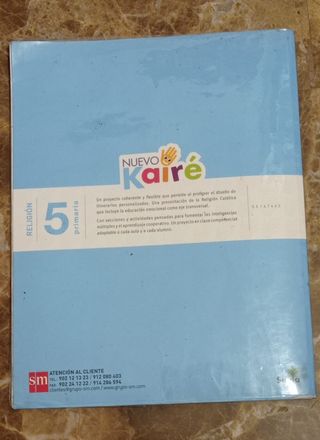 Libro Religión 5 prim.Nuevo Kairé
