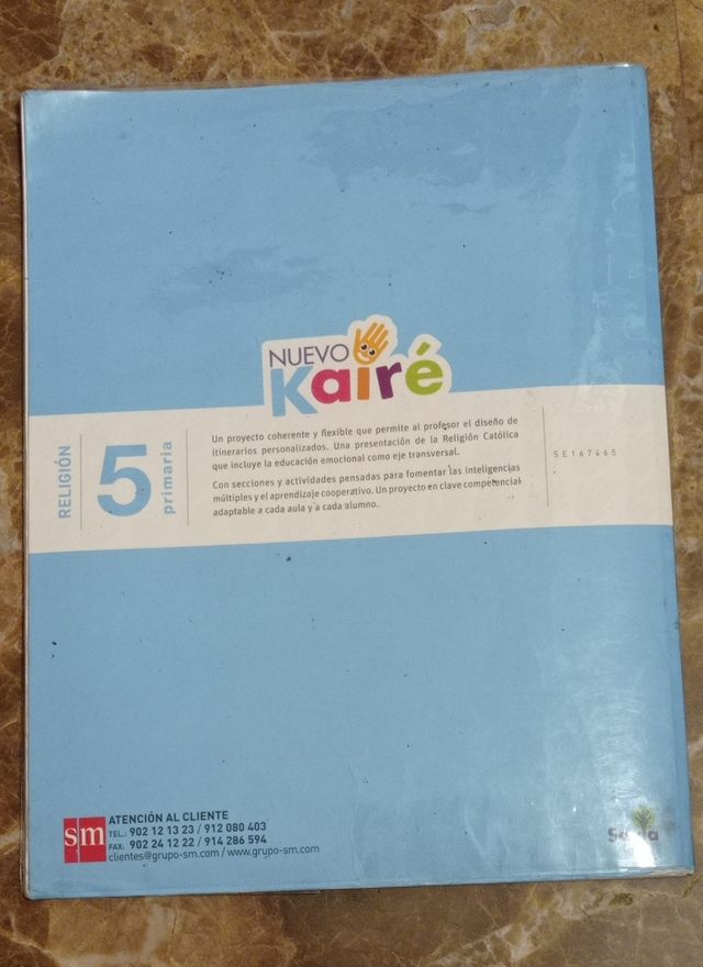 Libro Religión 5 prim.Nuevo Kairé