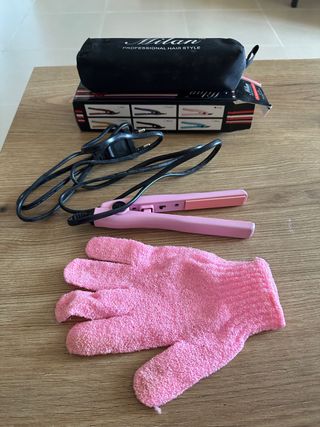 Mini plancha del pelo