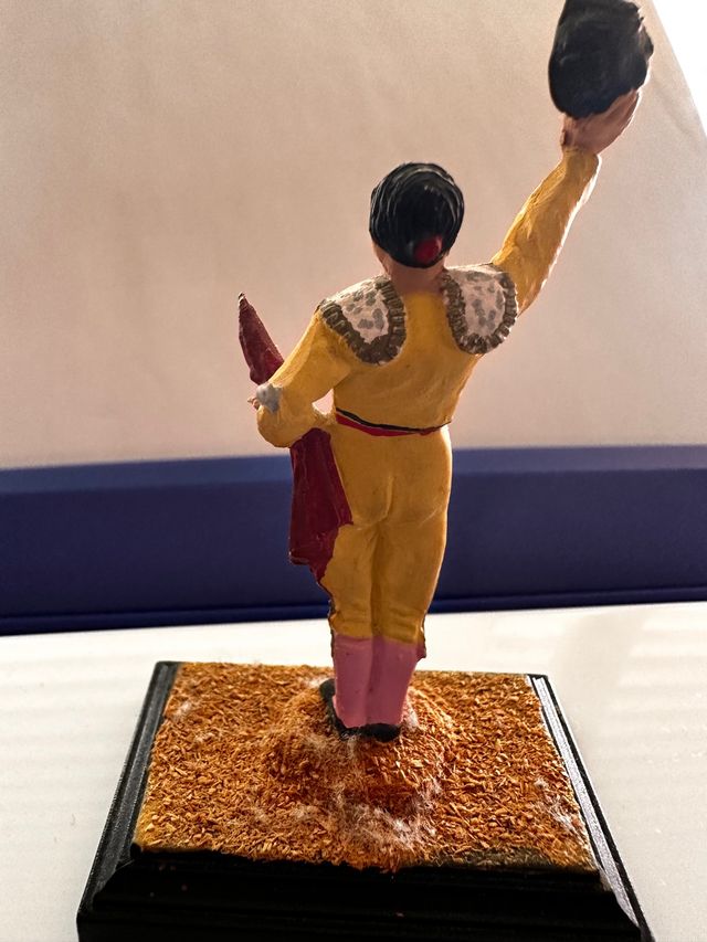 Miniatura plomo torero.